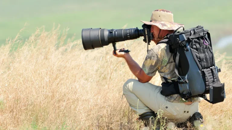 how to use DSLR camera for wildlife