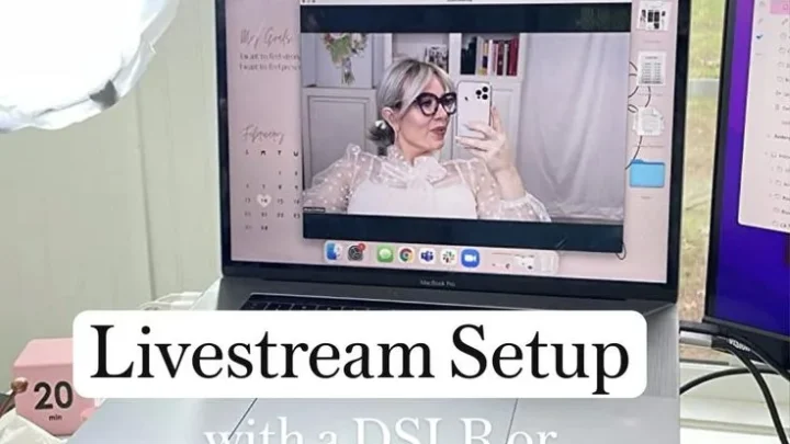How to Use Mirrorless Camera as Webcam