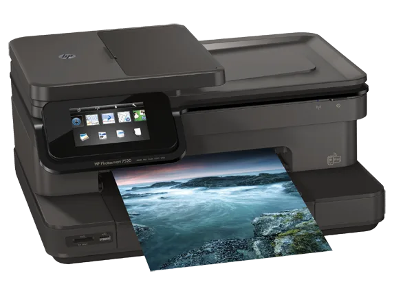 HP Photosmart 7520 printer front view