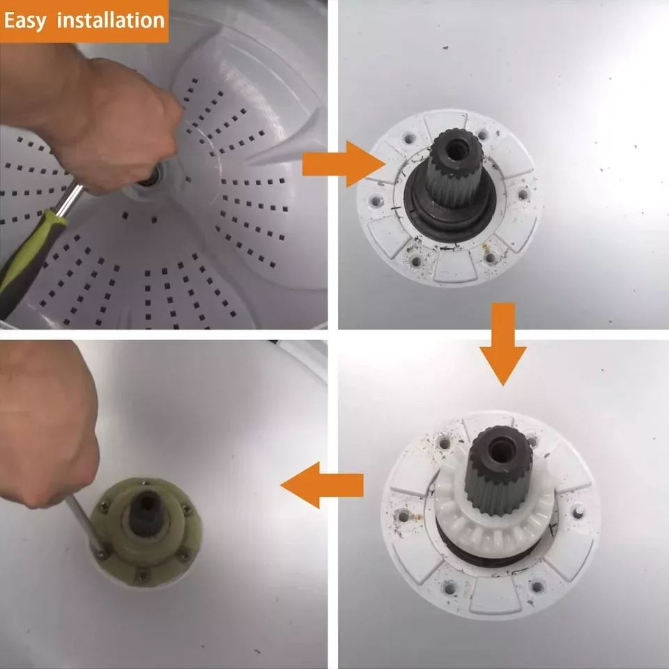 Hub / Washplate assembly (splined hub stripping)