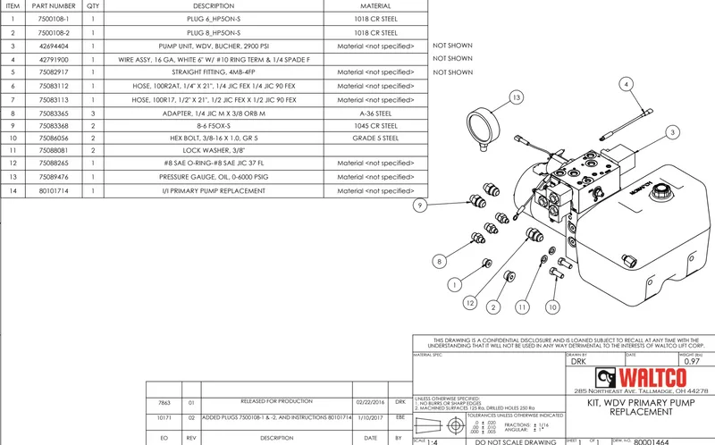Hydraulic pump