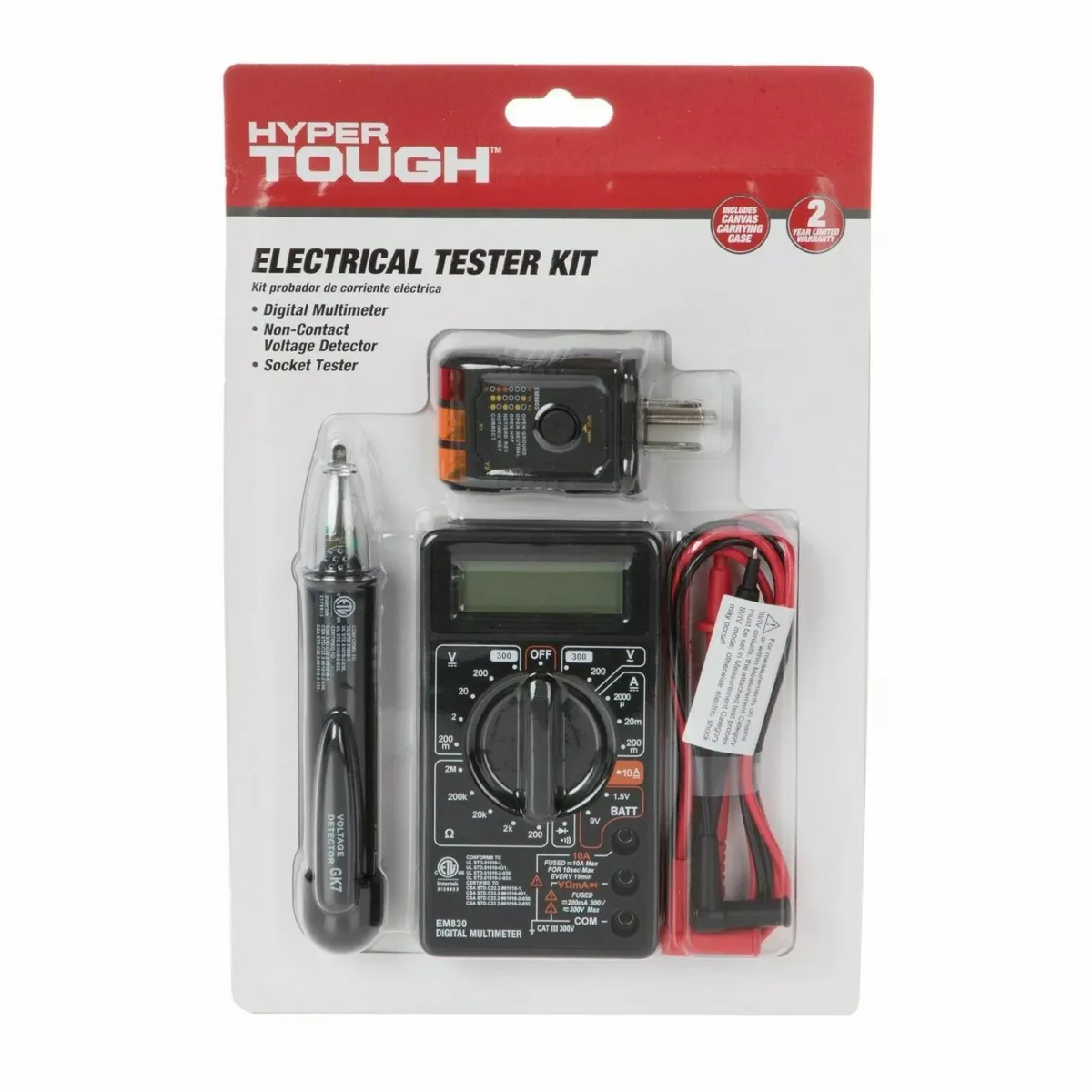 Hyper Tough drill battery voltage test