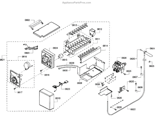 Ice maker assembly