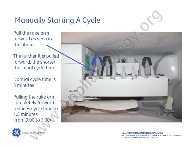 ice maker cycle diagram