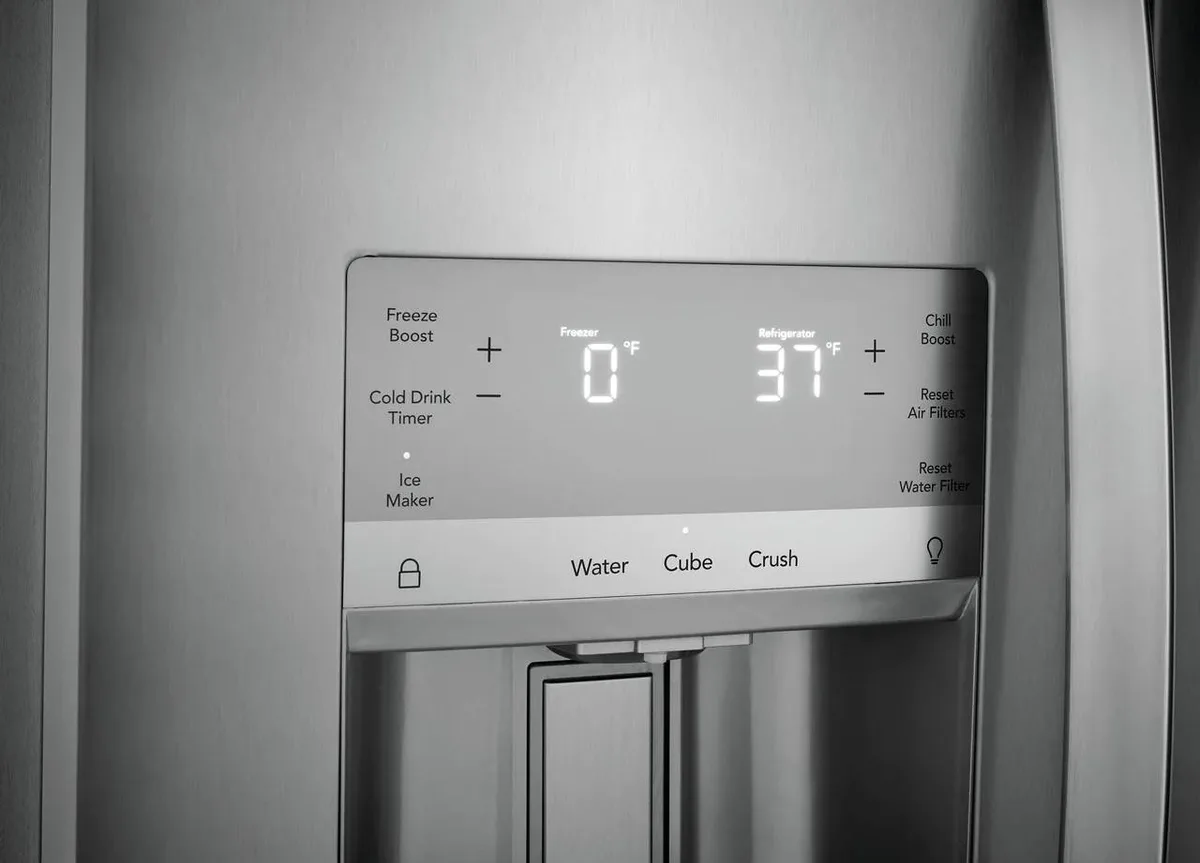 ice maker reset button
