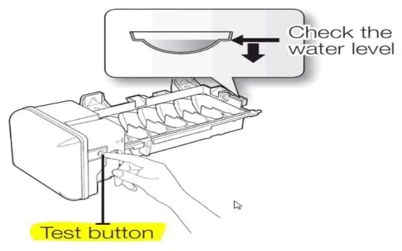 ice maker test mode