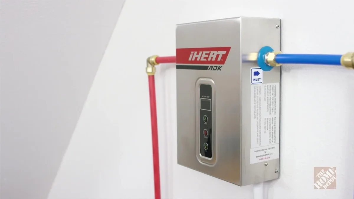 iHeat tankless water heater