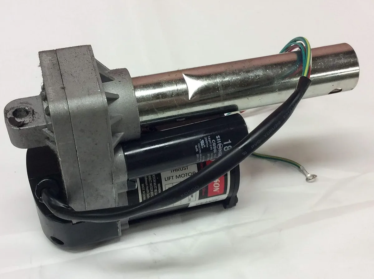 Incline motor linear actuator