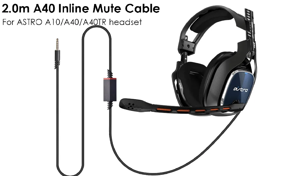 Inline mute cable