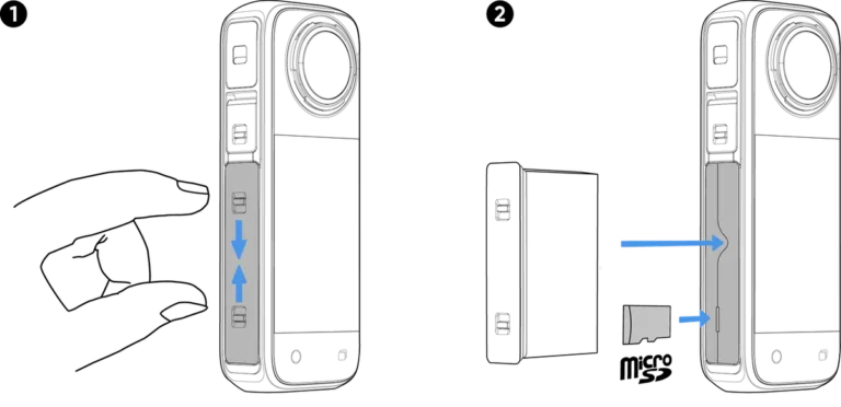 Insta360 X3 how to format SD card