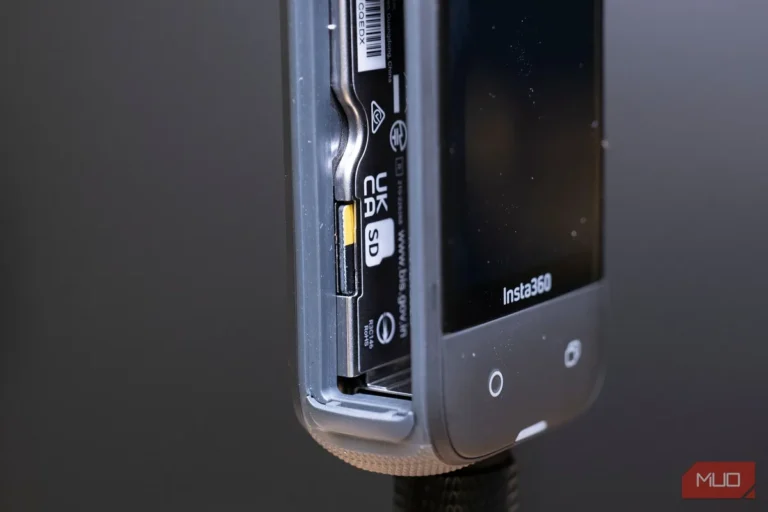 Insta360 X4 SD card error