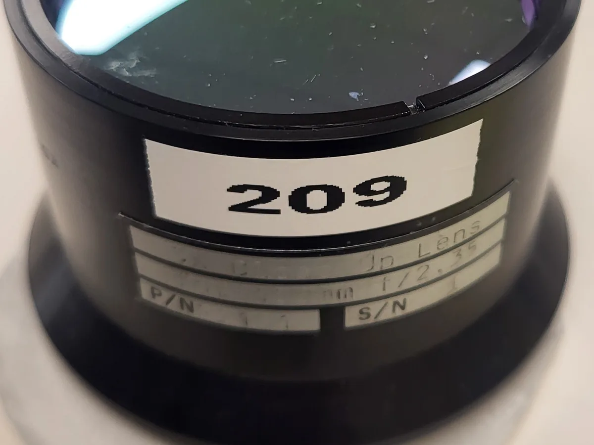 IR receiver lens