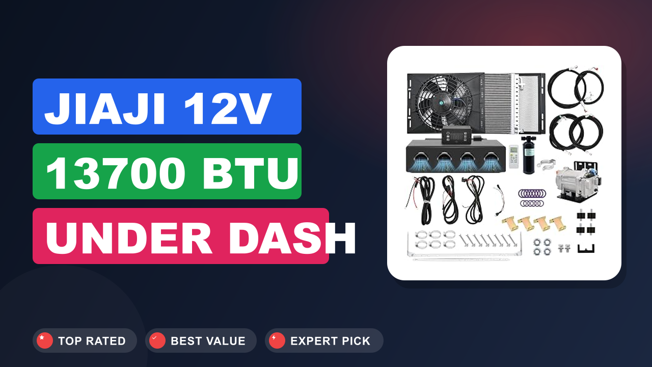 jiaji 12V 13700 BTU Under Dash Review