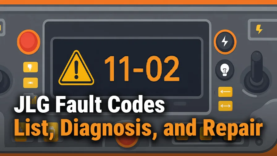 JLG T350 fault codes