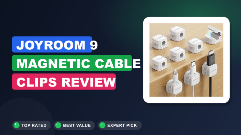 JOYROOM 9 Magnetic Cable Clips Review