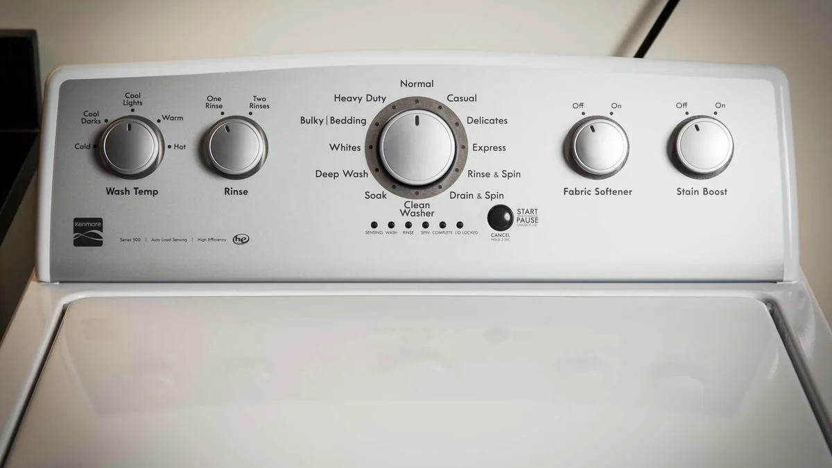 Kenmore 500 Washer Not Spinning