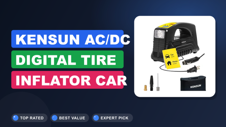 Kensun AC/DC Digital Tire Inflator Car Review