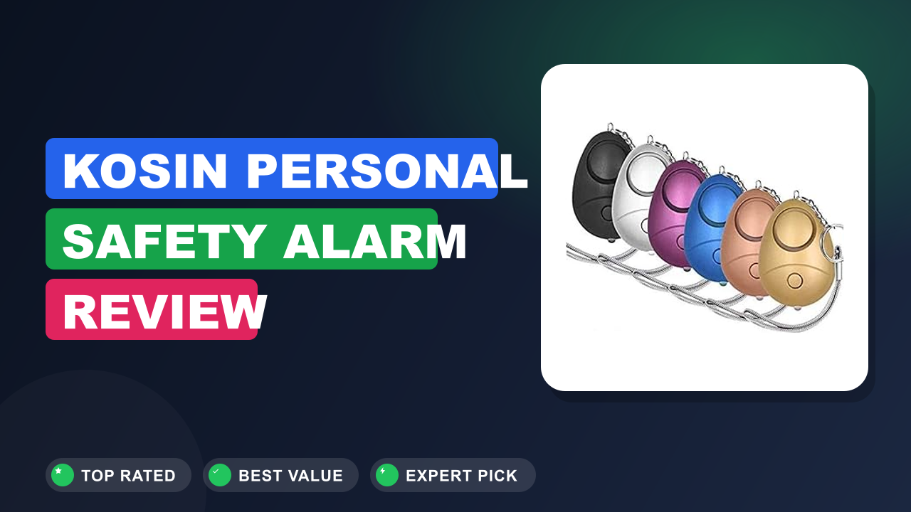 KOSIN Personal Safety Alarm Review