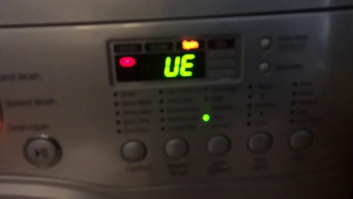 Lg Washing Machine Ue Error Code
