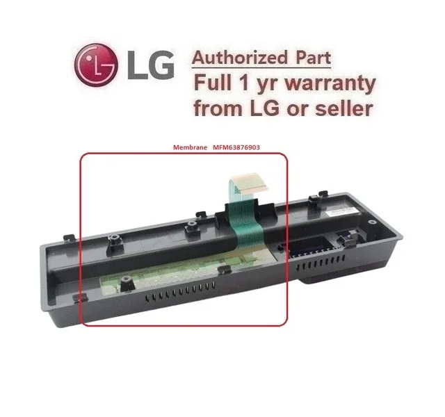 LG microwave keypad membrane overlay