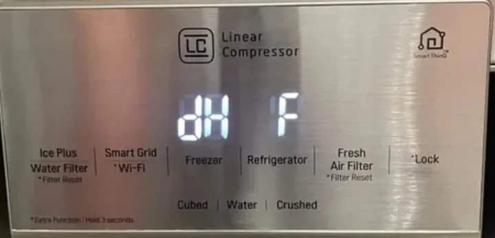 Lg Refrigerator Error Code Dh F