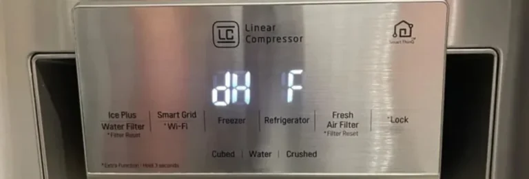 Lg Refrigerator Error Code Dh F