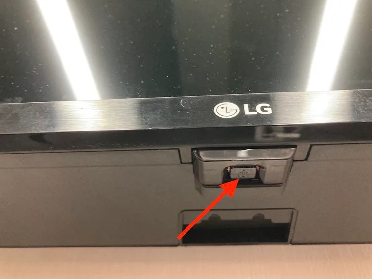 LG TV factory reset without remote