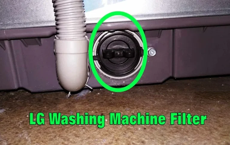 LG washing machine drain pump filter