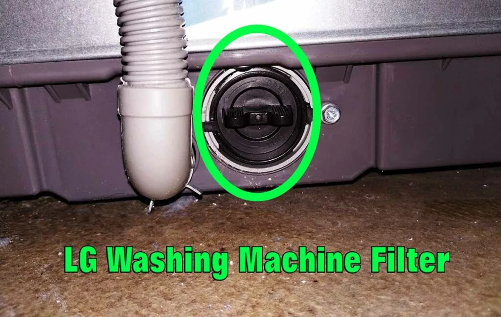 LG washing machine drain pump filter