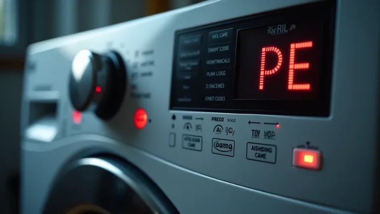 Lg Washing Machine Pe Error Code