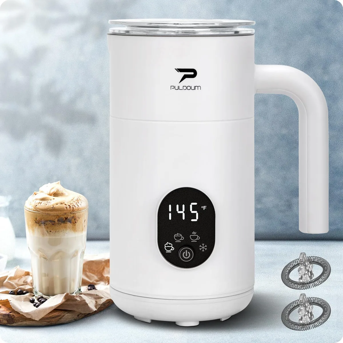limescale buildup in milk frother