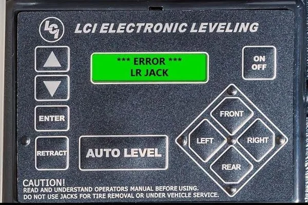Lippert Leveling System Troubleshooting