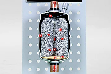 liquid line filter-drier