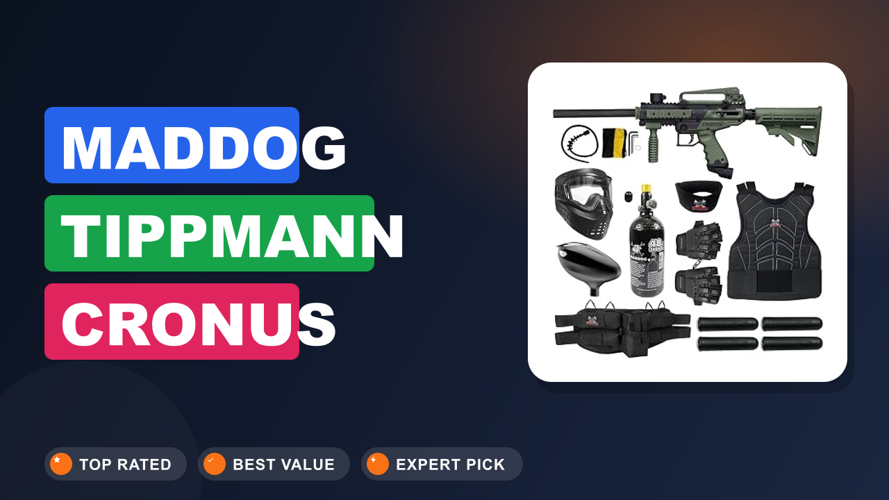 Maddog Tippmann Cronus Tactical Protective Paintball Review
