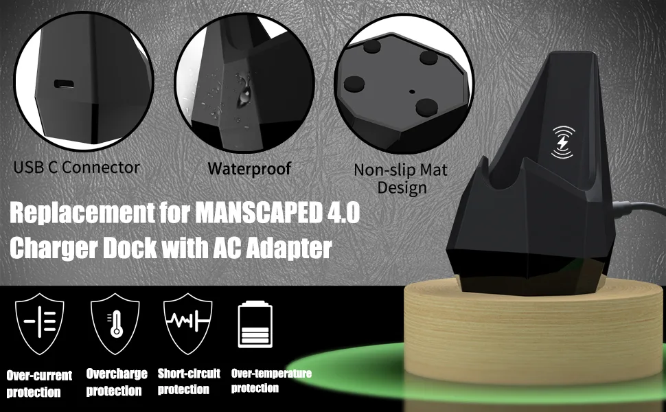 Manscaped magnetic charger tip corrosion