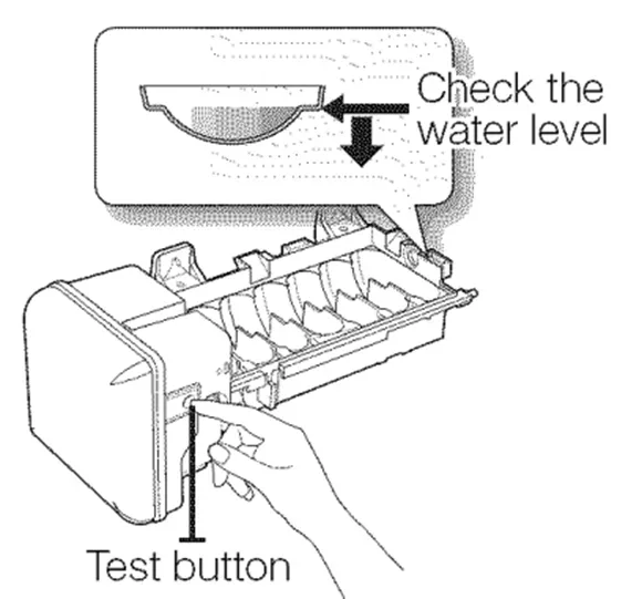 manual reset / test cycle button