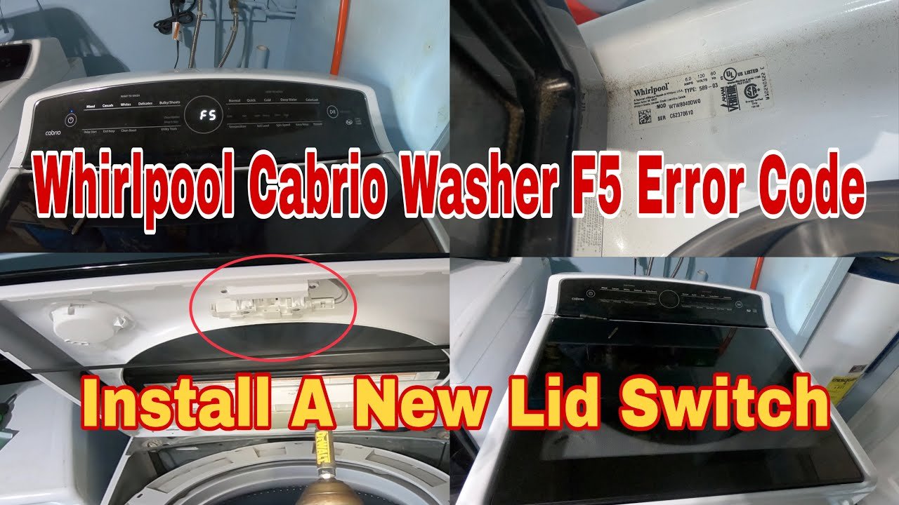 Whirlpool Cabrio Washer Error Codes
