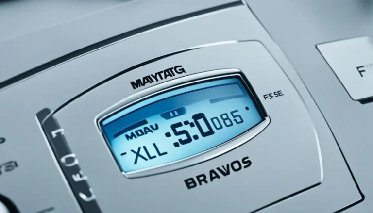 Maytag Bravos Xl Washer Troubleshooting Manual