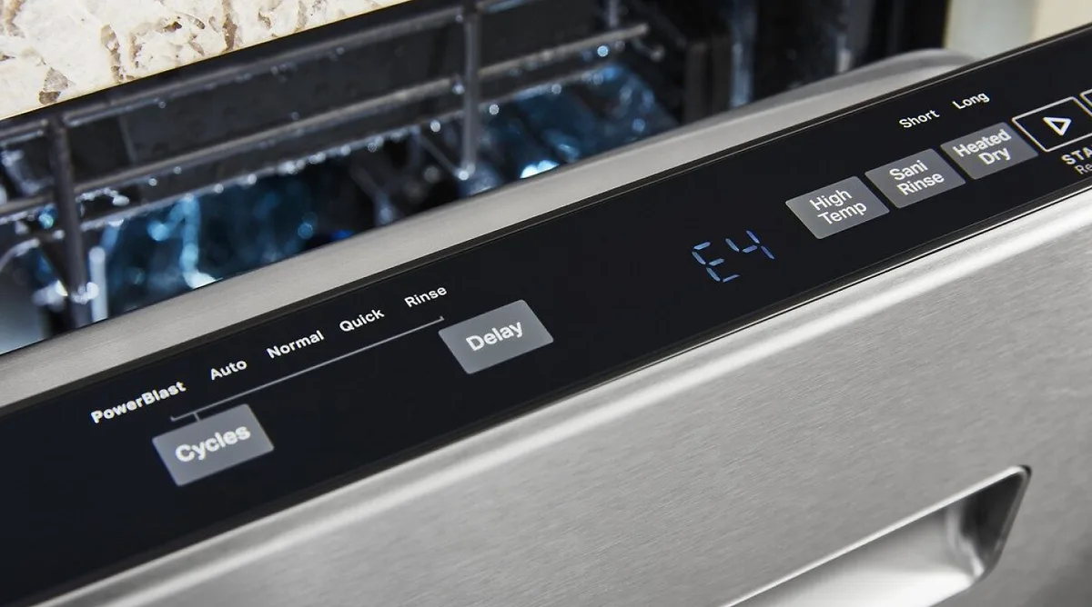 Maytag dishwasher control panel diagnostic mode