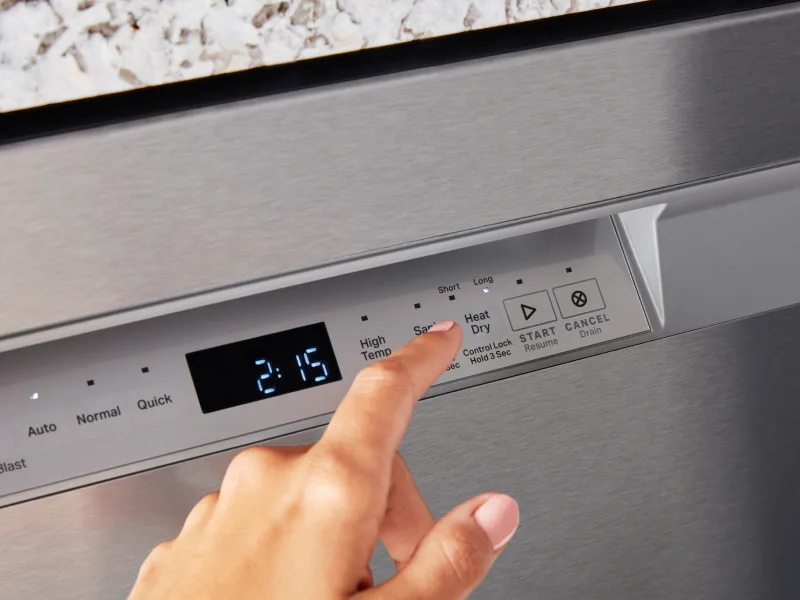 Maytag dishwasher diagnostic mode buttons
