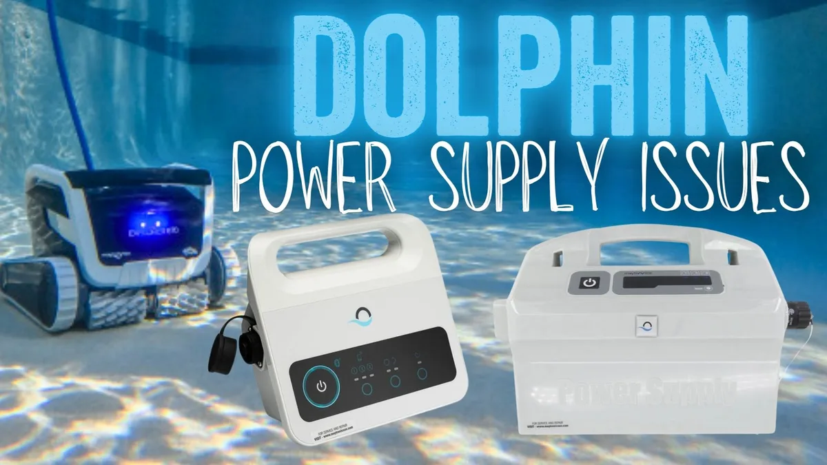 Maytronics Dolphin power supply LED diagnostics