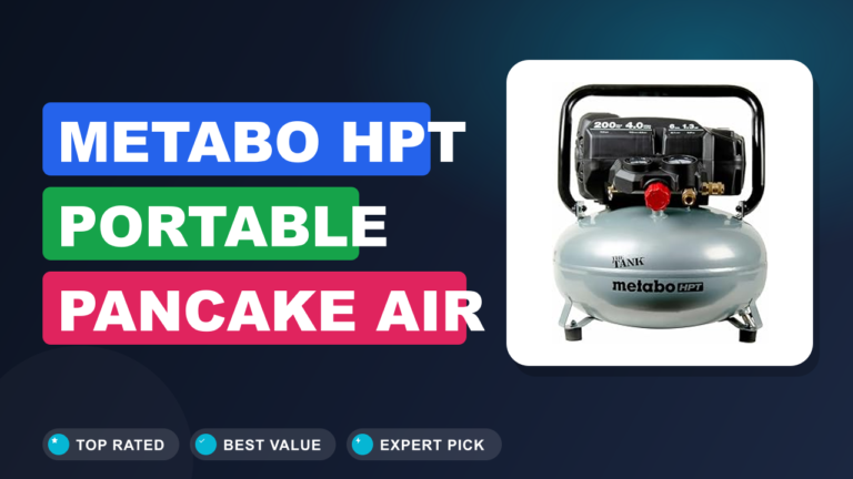 Metabo HPT Portable Pancake Air Compressor Review