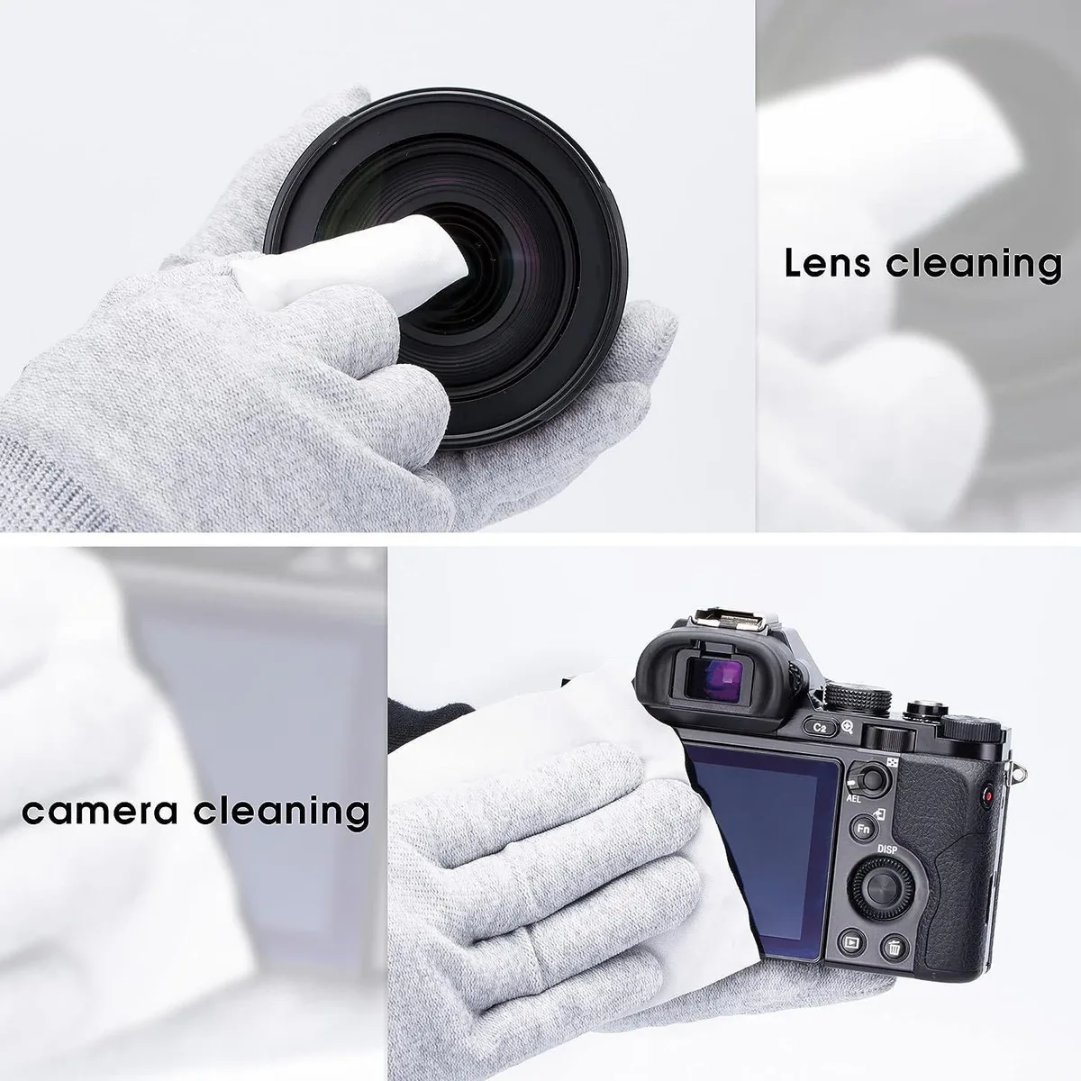 microfiber cloth lens cleaning