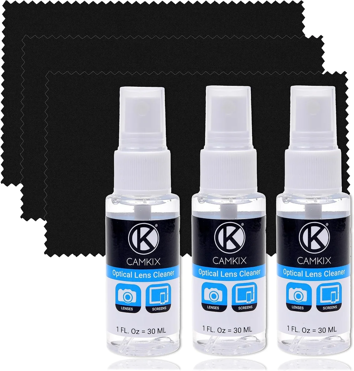 microfiber cloth lens cleaning solution