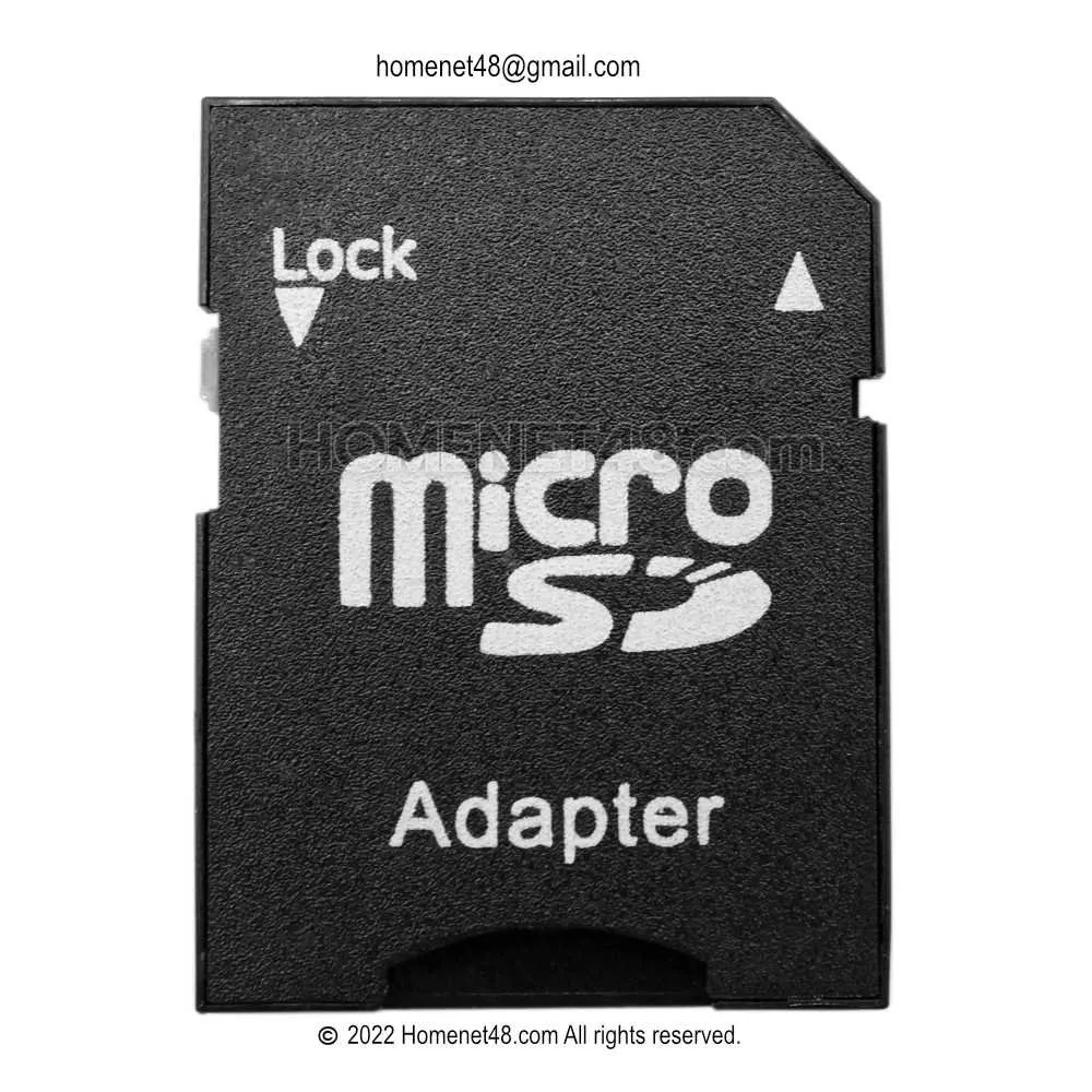 microSD card lock switch