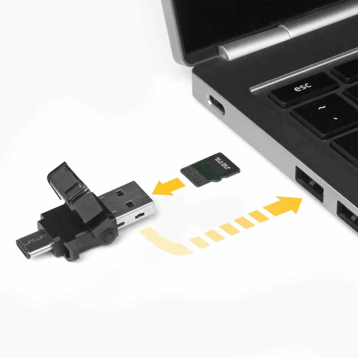 microSD card reader