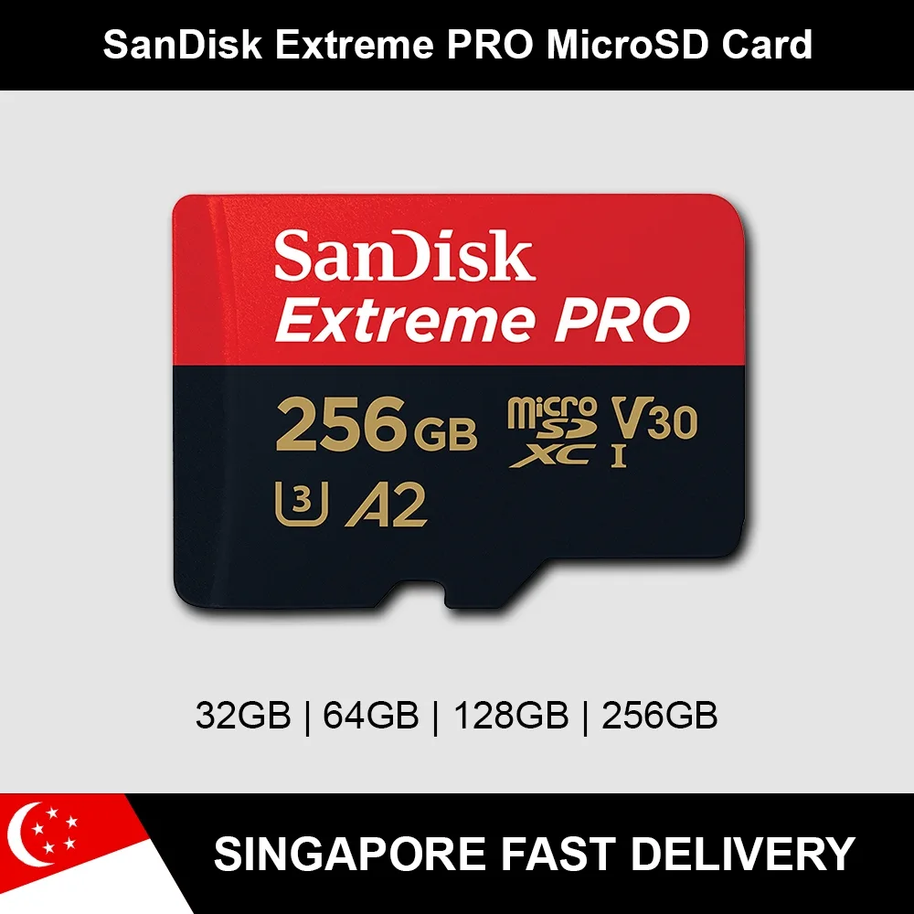 MicroSD card requirements