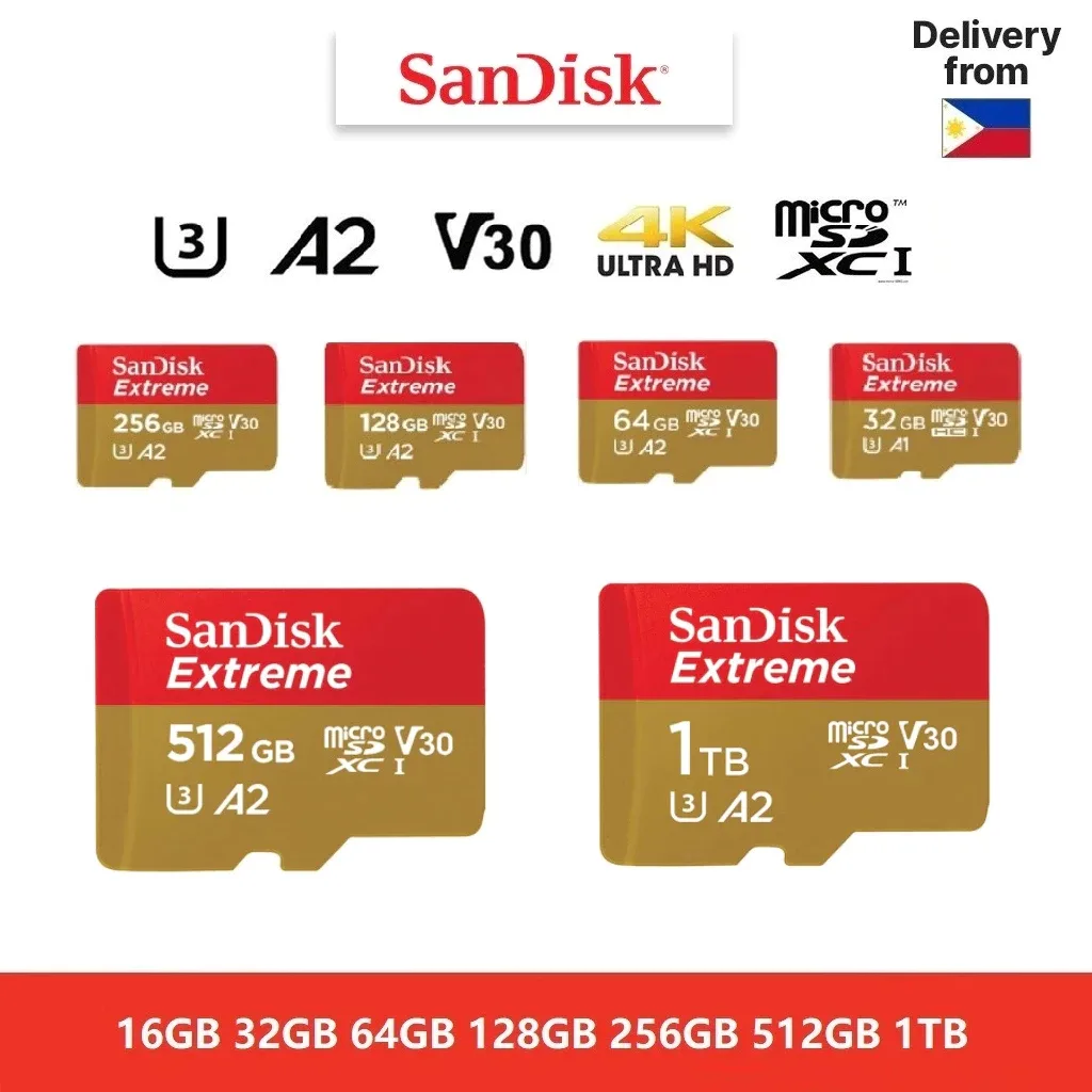 microSD card speed class U3 V30