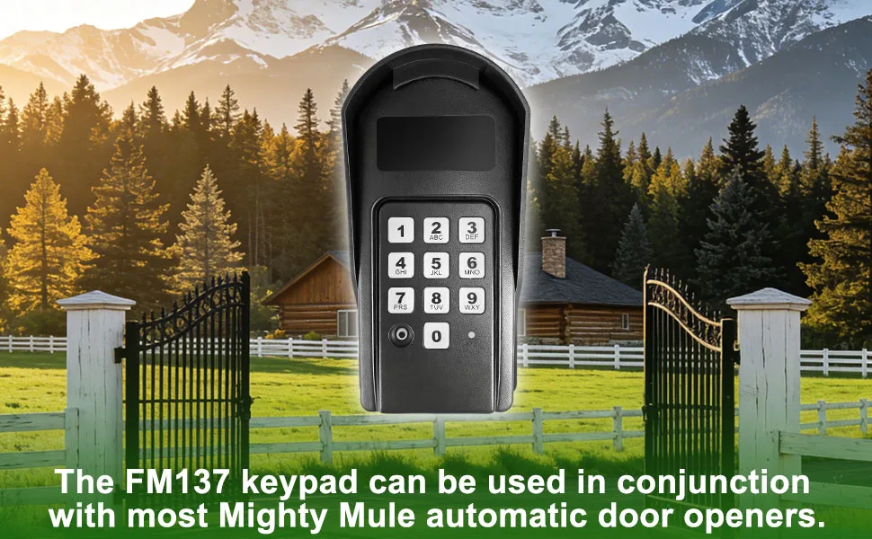 Mighty Mule keypad LED