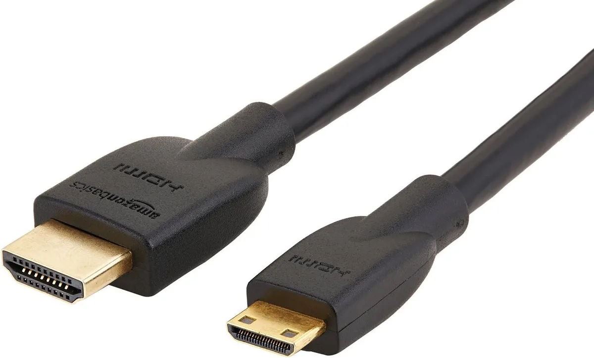 mini-HDMI to HDMI cable types